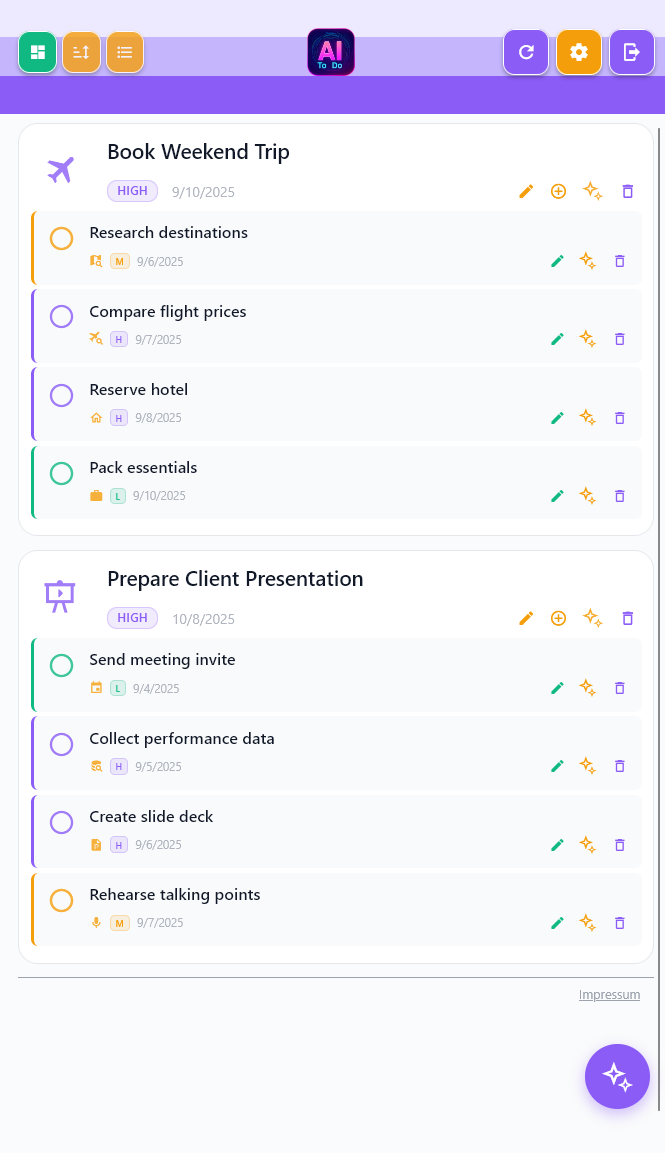 Mobile capture flow turning a quick note into a Toaido task